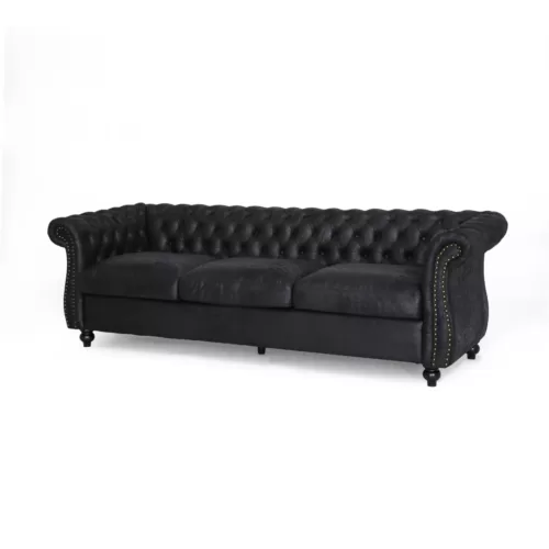 Somerville Chesterfield Sofa Christopher Knight Home10