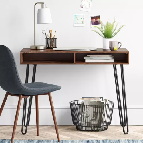 Hairpin Writing Desk With Storage Project 622