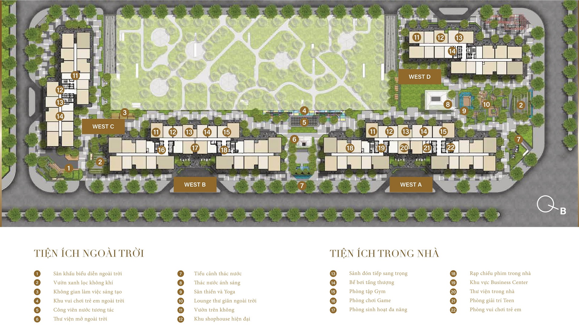 Masteri West Heights - Mặt bằng, thiết kế, thông tin dự án