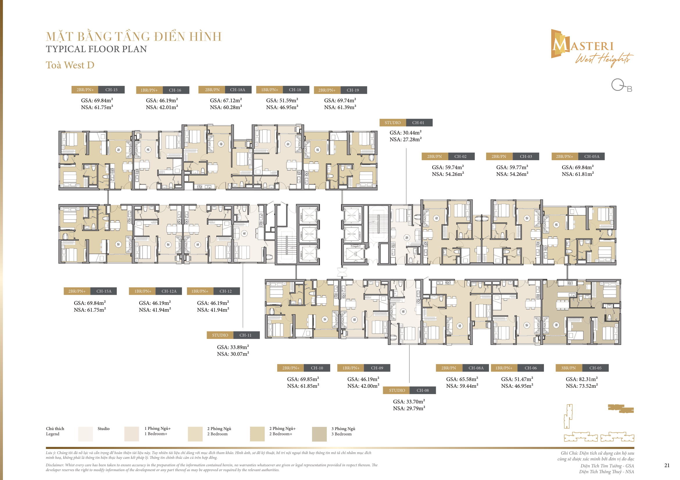Masteri West Heights - Mặt bằng, thiết kế, thông tin dự án