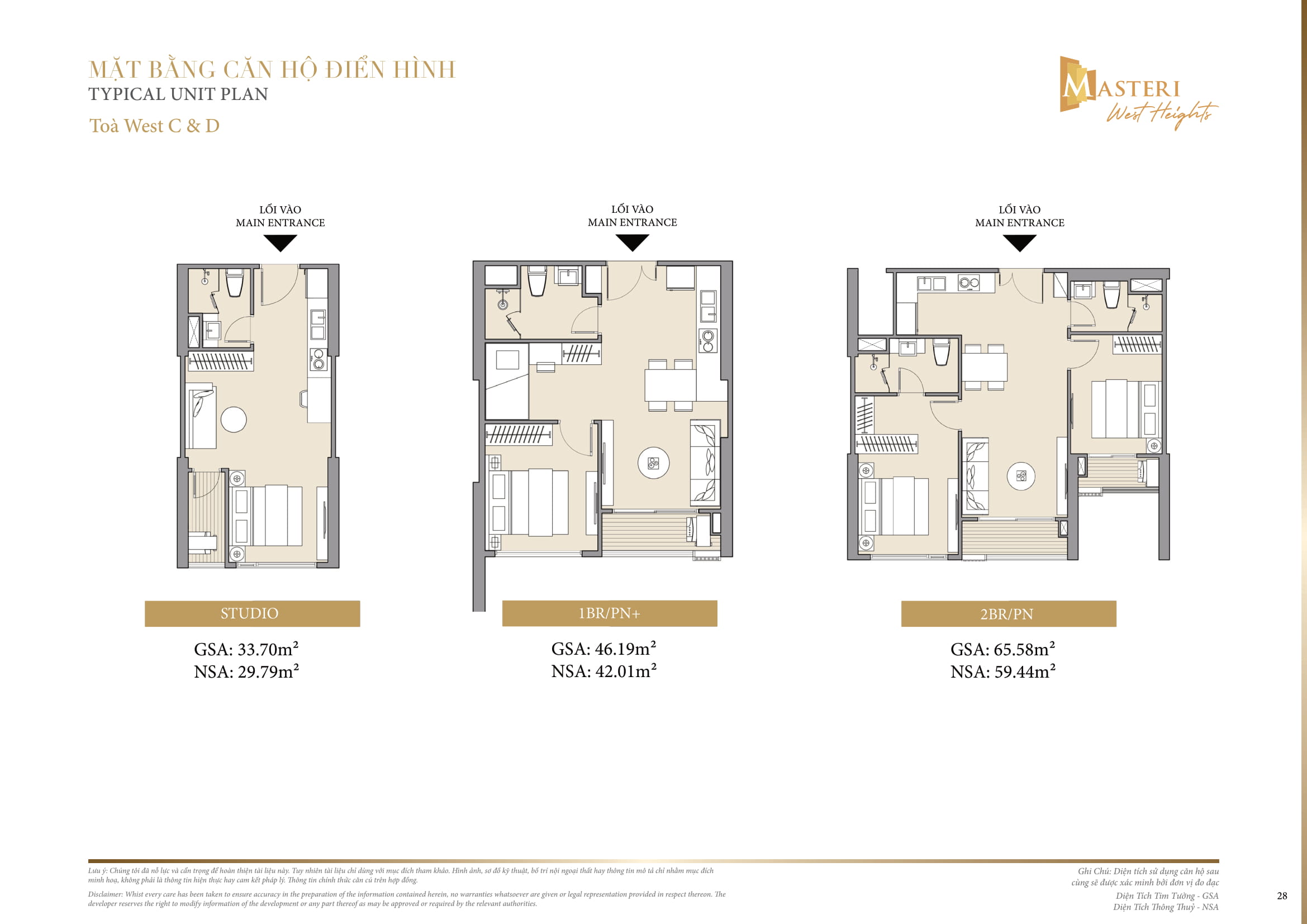 Masteri West Heights - Mặt bằng, thiết kế, thông tin dự án